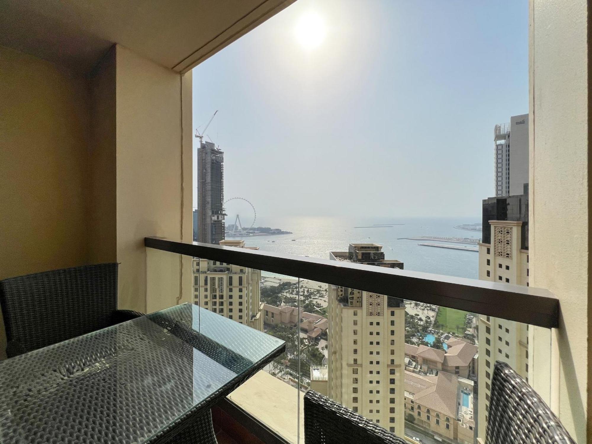 Stunning Marina & Sea View 4 Bedroom Apartment, Murjan 6 Jumeriah Beach Dubai Exterior foto